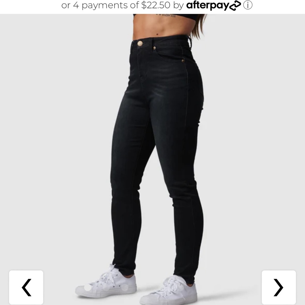 Brand new. worn once. Black jeans from born primitive